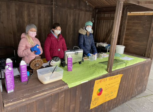 Waffeln statt Waffen